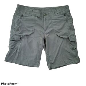 Columbia Olive Green Cargo Shorts 10/12 L